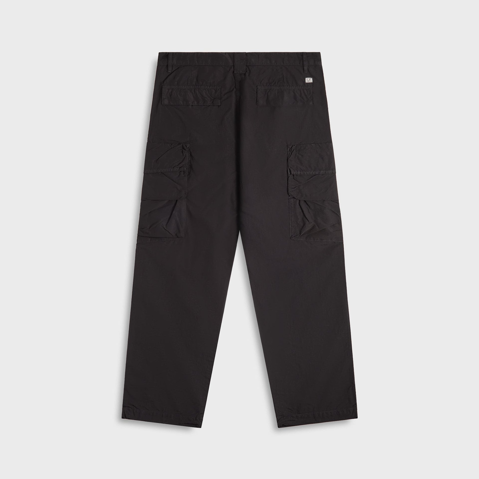 C.P. Company Flatt Nylon Cargo Pants - Black