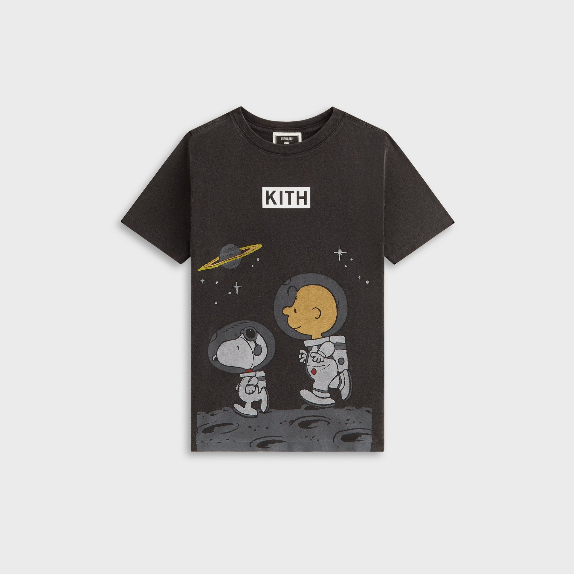Kith Kids for Peanuts Space Vintage Tee - Black