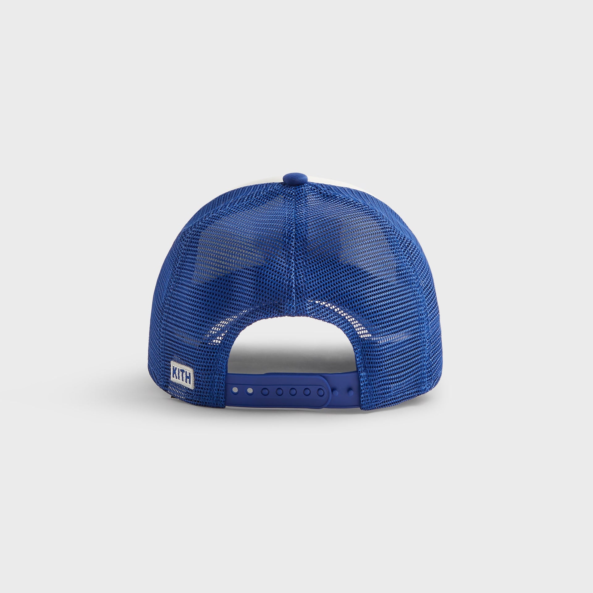 Kith & New Era for the New York Knicks 9FORTY A Frame Trucker Hat - Royal