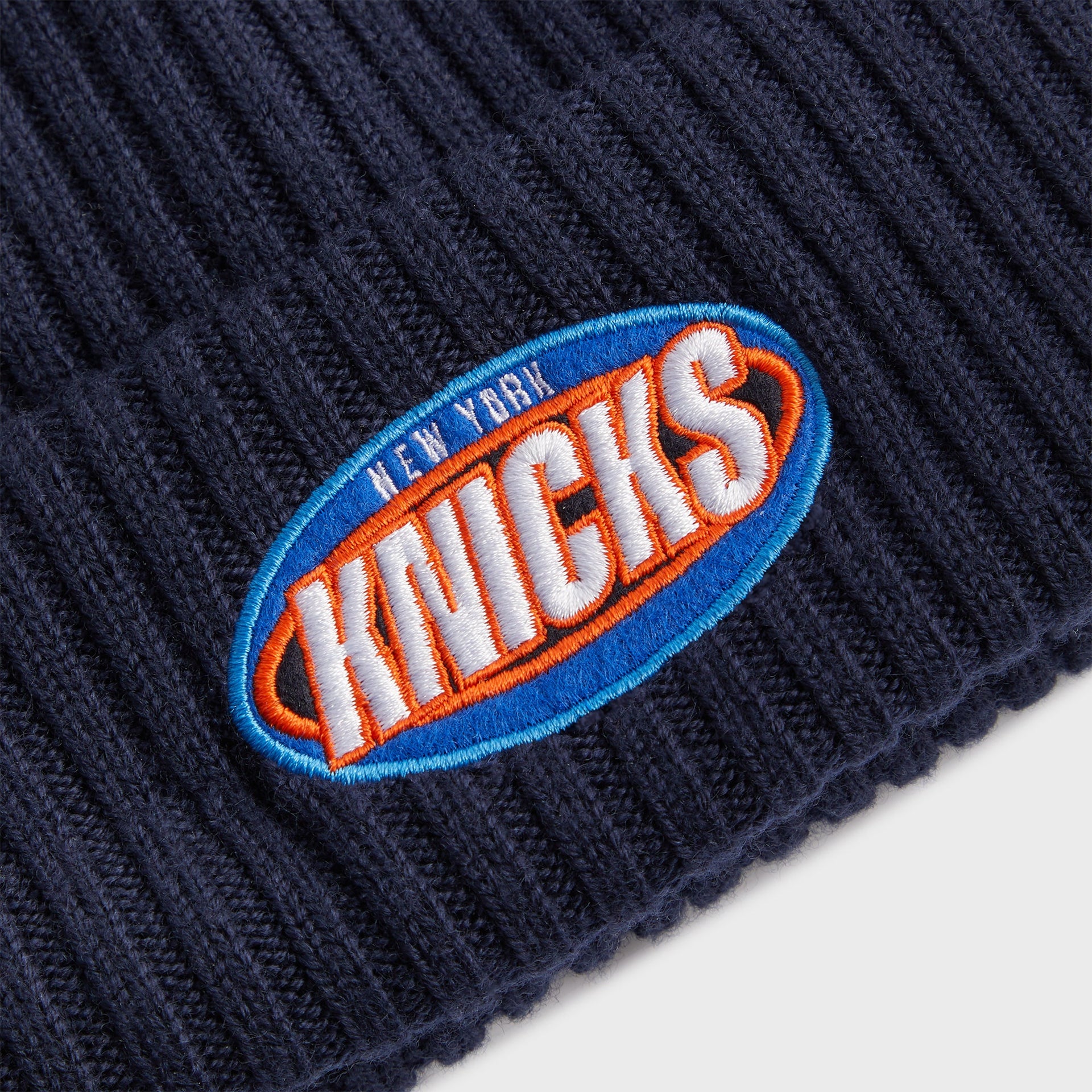 Kith & New Era for the New York Knicks Logo Beanie - Nocturnal