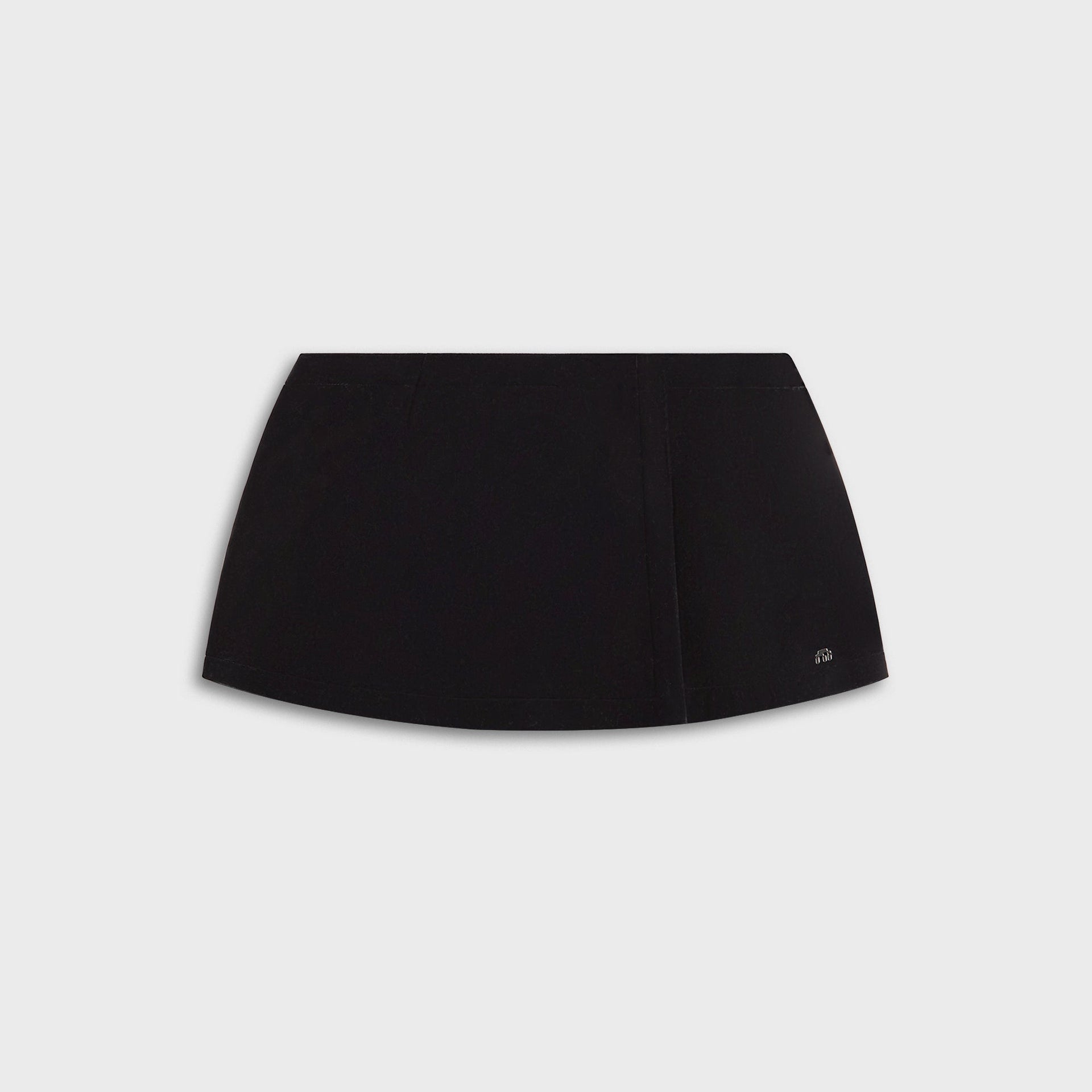Miaou Micro Mini Skirt - Black Velvet